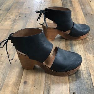 Free People Desert Gold Clog